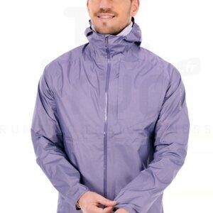 Salomon Bonatti Cross Wind Jacket Hoodie Men’s Size Large - Blue Granite $180